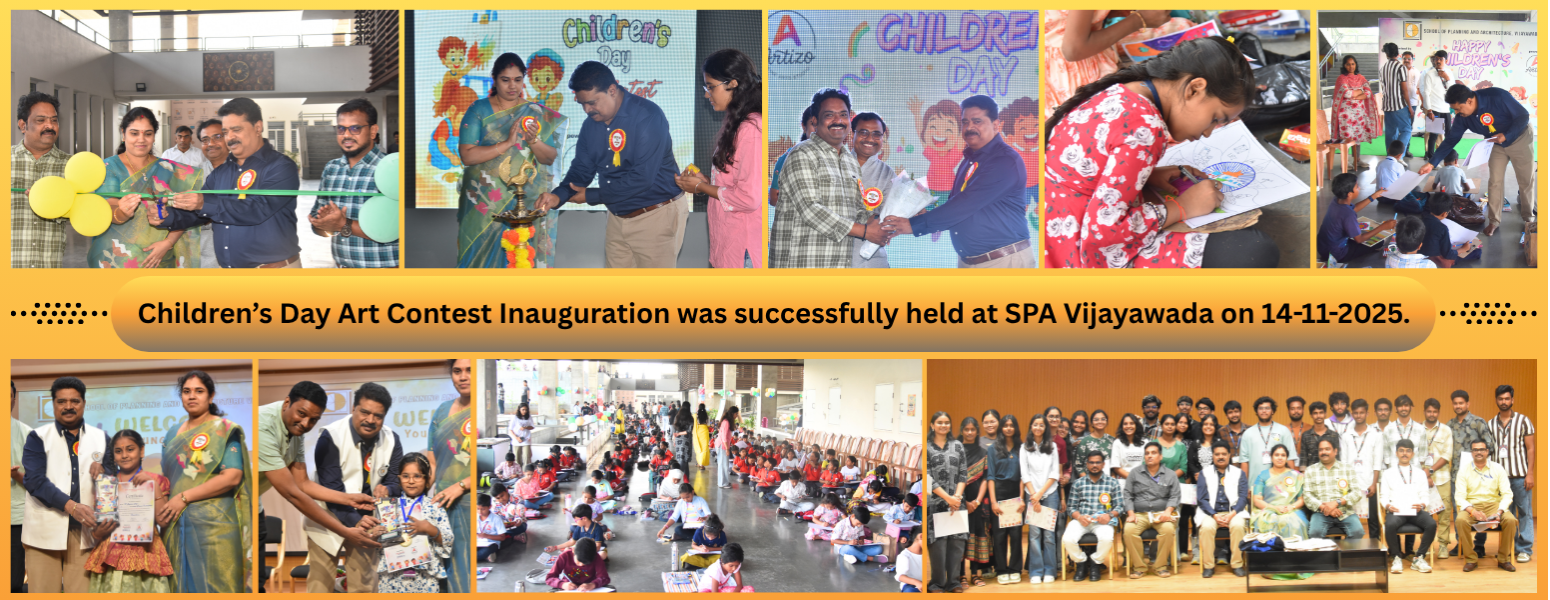 Children’s Day Art Contest 2025 was successfully held at SPA Vijayawada on 14th November 2025, organized in collaboration with Artizo, Spoorthi Creative Art School, and 64Kalalu.com.