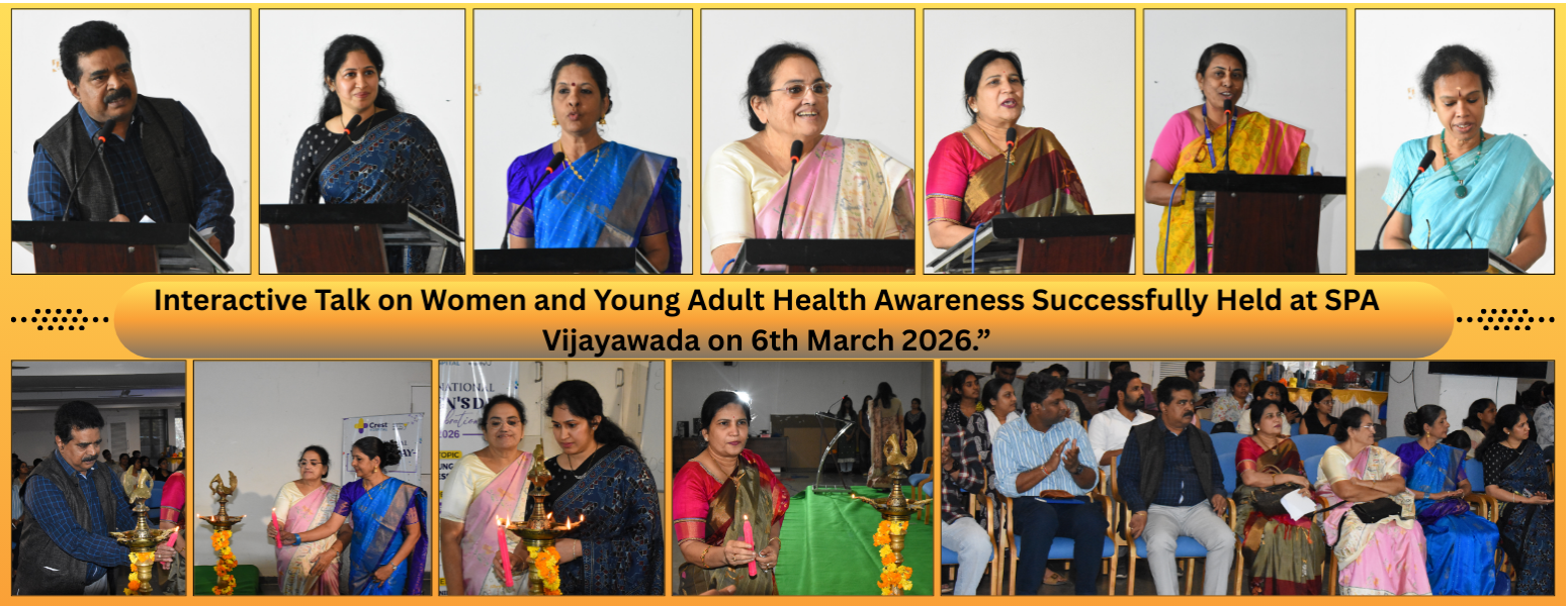 International Women's Day 2026 celebrated at SPA Vijayawada.